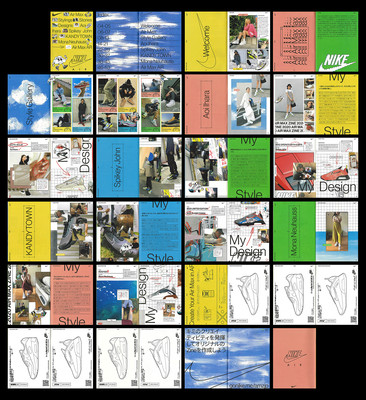 圖文如歌 日本耐克Air Max畫冊(cè)設(shè)計(jì)的美學(xué)觀察